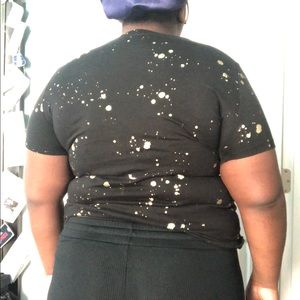 Gold Splattered Shirt